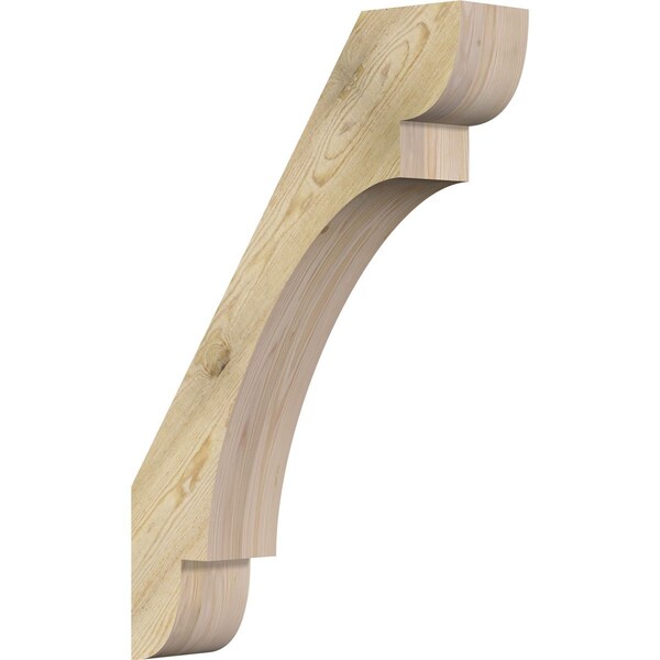 Ekena Millwork 6"W x 26"D x 38"H Olympic Rough Sawn Knee Brace, Douglas Fir BRC06X26X38OLY00RDF - main